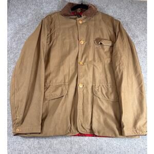 Vintage 50s American Field Utility Chore Jacket Mens 2XL Brown Hunting TRue VTG